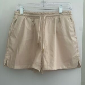 Entro Women's Tan Athletic Shorts